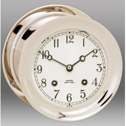 Chelsea Clock Glazenslaande klok Nikkel 4 1/2inch 90501