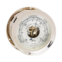 Chelsea Clock barometer nikkel 6 inch 90825