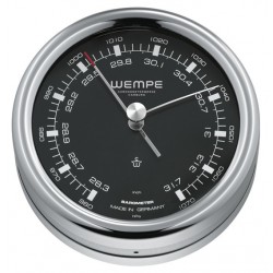 Wempe Pilot III barometer stainless steel 100mm CW250008