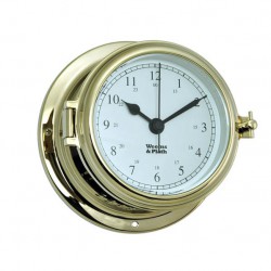 Weems & Plath Endurance II 115 quartz clock brass arabic 152mm 510500