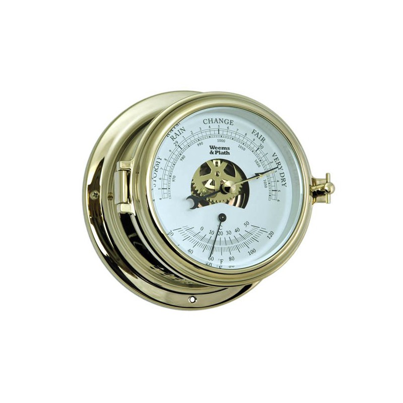 Weems & Plath Endurance II 115 barometer-thermometer brass 152mm 511000r