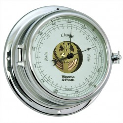 Weems & Plath Endurance II 135 CHROME Open Dial Barometer 178mm 960733