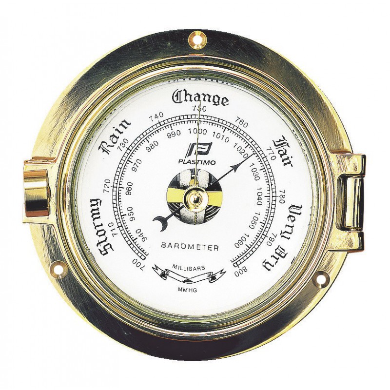 Plastimo 3 inch barometer Brass 120mm 12767