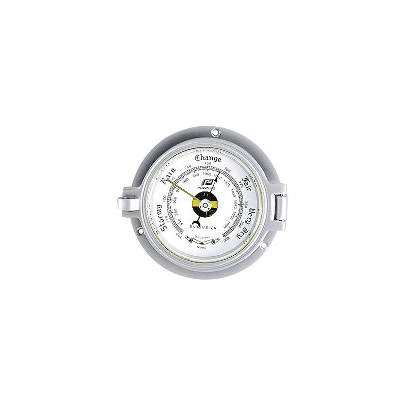 Plastimo 3 inch barometer matt chrome-plated brass 120mm 35884