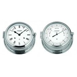 Wempe ADMIRAL II brass chrome plated Barometer pack