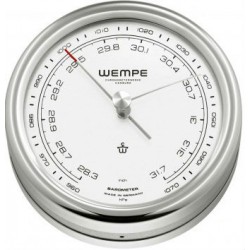 Wempe PILOT V barometer stainless steel polished 100 mm CW250014