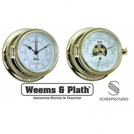 Weems & Plath Endurance II 115 duo time and tide set brass 152mm 51100-510300