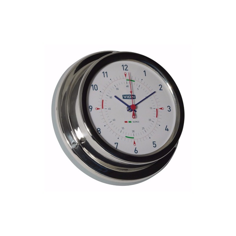 Vion quartz Clock with silence sections rvs A100 series  A100C