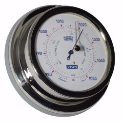 Vion barometer 0100 series RVS A100B shipsclockshop.com
