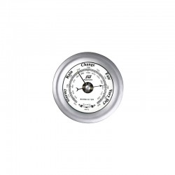 Plastimo 4 inch tide clock matt chrome 130mm 38209