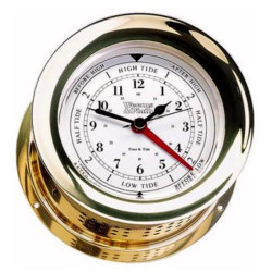Weems and Plath Atlantis Time & Tide Clock brass ø140mm 200300