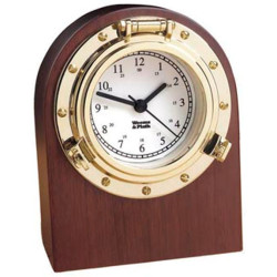 Weems and Plath porthole desk clock 312400