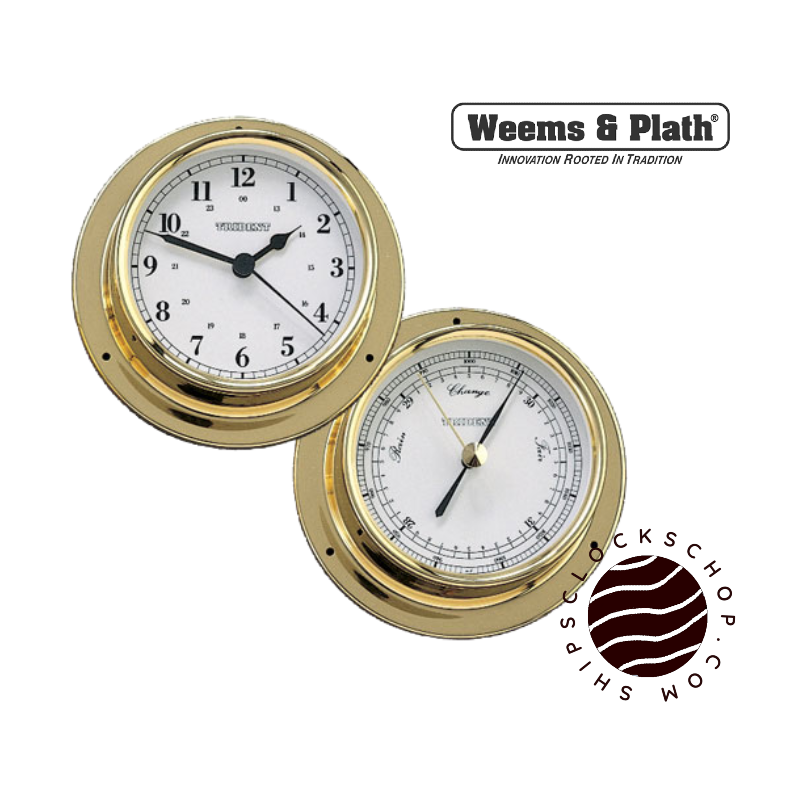 Weems & Plath Trident set brass 108mm 6010700+6010500