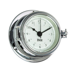 Weems & Plath Endurance II 105 Quartz Clock chrome 121mm 120500