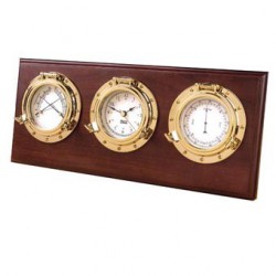 Weems and Plath Porthole Weather Center 3pc 312800