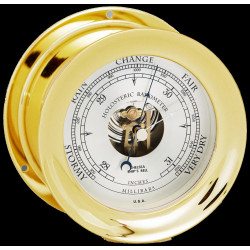 Chelsea clock Barometer Brass 4 1/2 inch 20625
