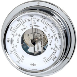 Barigo Tempo S barometer chrome-plated brass 88mm 1710CR