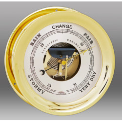 Chelsea clock Barometer Messing 8 1/2 inch 20941