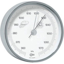 Barigo home barometer nikkel 85mm 115.1