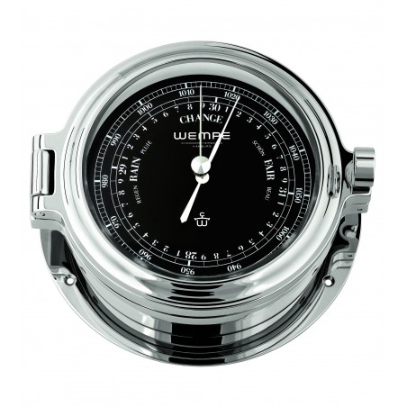 Wempe Regatta barometer chrome-plated 140mm new model 2024 CW170002